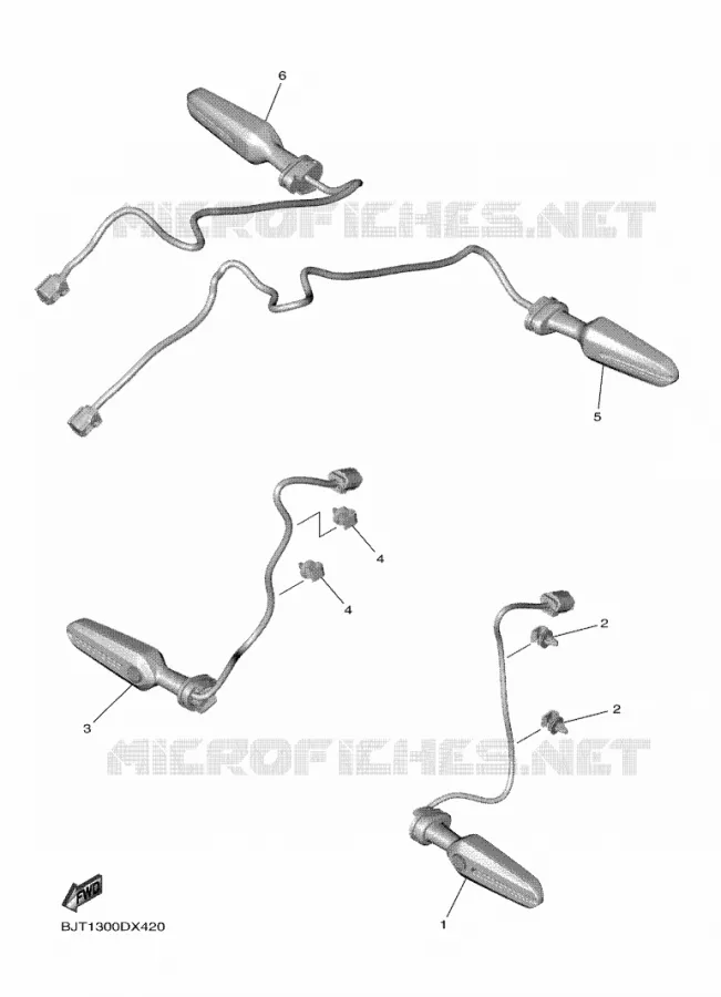 CLIGNOTANT Yamaha MOTO 700 2024 R7  YZF690-U