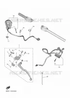 COMMODO / LEVIER pour Yamaha R7 35KW A2 de 2024