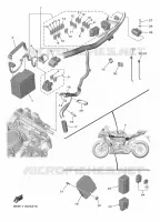 ELECTRIQUE 1 pour Yamaha R7 35KW A2 de 2024