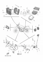 PARTIE ELECTRIQUE 2 pour Yamaha XSR 125 LEGACY de 2024
