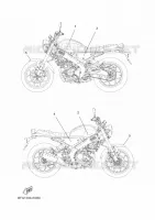 EMBLEME pour Yamaha XSR 125 LEGACY de 2024