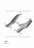 COUVERCLE LATERAL pour Yamaha XSR 900 GP de 2024