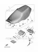 SELLE pour Yamaha XSR 900 GP de 2024