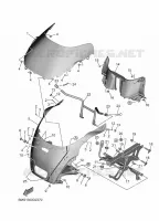 PARE BRISE pour Yamaha XSR 900 GP de 2024