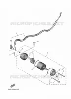 DEMARREUR pour Yamaha XSR 900 GP de 2024