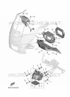 PHARE  pour Yamaha XSR 900 GP de 2024
