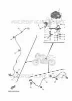 PARTIE ELECTRIQUE 3 pour Yamaha XSR 900 GP de 2024