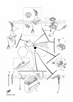 PARTIE ELECTRIQUE 1 pour Yamaha YBR 125E de 2024