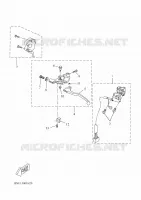 COMMODO / LEVIER pour Yamaha R125 de 2024