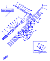 DIRECTION pour Yamaha 40Q 2 Stroke de 1990