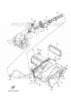 ADMISSION pour Yamaha YC 150 de 2024