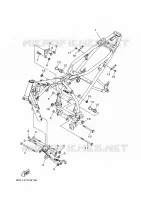 CADRE pour Yamaha YC 150 de 2024