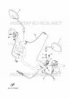 COMMODO / LEVIER pour Yamaha YC 150 de 2024