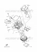 CYLINDRE pour Yamaha YC 150 de 2024