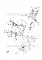 DIRECTION pour Yamaha YC 150 de 2024