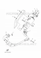 ECHAPPEMENT pour Yamaha YC 150 de 2024
