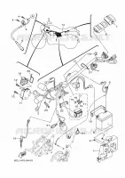 PARTIE ELECTRIQUE 1 pour Yamaha YC 150 de 2024