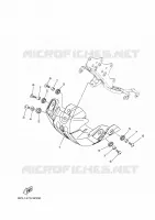 PROTEGE JAMBES pour Yamaha YC 150 de 2024