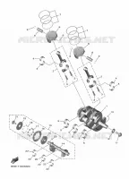 VILEBREQUIN / PISTON pour Yamaha R7 de 2024