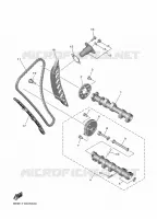 ARBRE A CAMES / CHAINE DE DISTRIBUTION pour Yamaha R7 de 2024