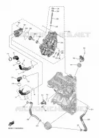 POMPE A EAU / DURITES pour Yamaha R7 de 2024