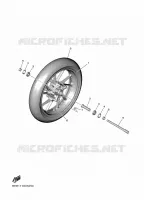 ROUE AVANT pour Yamaha R7 de 2024