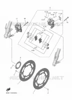 ETRIER DE FREIN AVANT pour Yamaha R7 de 2024