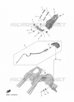 FEU ARRIERE pour Yamaha R7 de 2024
