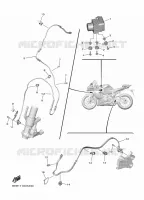 PARTIE ELECTRIQUE 3 pour Yamaha R7 de 2024