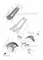 GARDE BOUE pour Yamaha R7 de 2024
