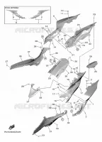 COUVERCLE LATERAL pour Yamaha R7 de 2024