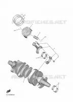 VILEBREQUIN / PISTON pour Yamaha R6 de 2024