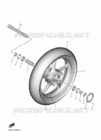 ROUE AVANT pour Yamaha R6 de 2024