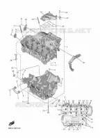 CARTER MOTEUR pour Yamaha R6 de 2024