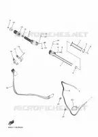 GUIDON ET CABLES pour Yamaha R6 de 2024