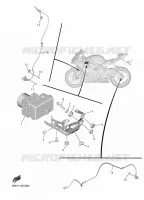 PARTIE ELECTRIQUE 3 pour Yamaha R6 de 2024