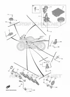 PARTIE ELECTRIQUE 1 pour Yamaha R6 de 2024