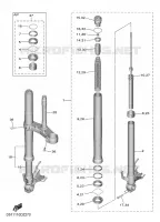 FOURCHE pour Yamaha R6 de 2024
