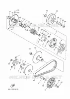 EMBRAYAGE pour Yamaha NMAX 125 de 2024
