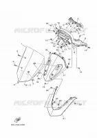 PARE BRISE pour Yamaha NMAX 125 de 2024