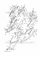 COUVERCLE LATERAL pour Yamaha TRICITY 125 de 2024