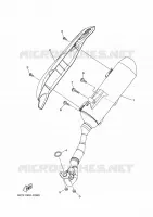 ECHAPPEMENT pour Yamaha TRICITY 125 de 2024