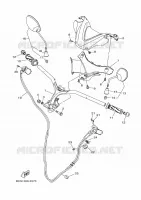 GUIDON ET CABLES pour Yamaha TRICITY 125 de 2024