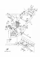CADRE pour Yamaha TRICITY 125 de 2024