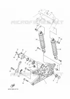 BRAS OSCILLANT / AMORTISSEUR pour Yamaha TRICITY 125 de 2024