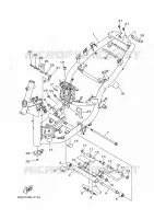 CADRE pour Yamaha TRICITY 155 de 2024