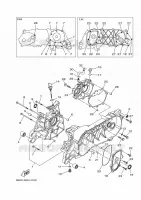CARTER MOTEUR pour Yamaha XMAX 125 TECH MAX de 2024