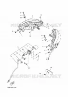 FEU ARRIERE pour Yamaha XMAX 125 TECH MAX de 2024