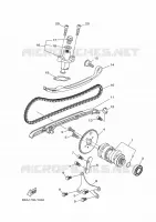 ARBRE A CAMES / CHAINE DE DISTRIBUTION pour Yamaha XMAX 300 de 2024