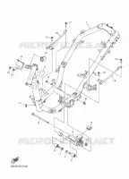 CADRE pour Yamaha RAYZR 125 de 2024